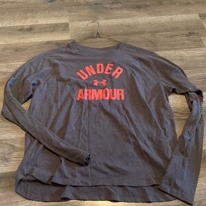 Women’s under armour long sleeve top sz small‎ euc